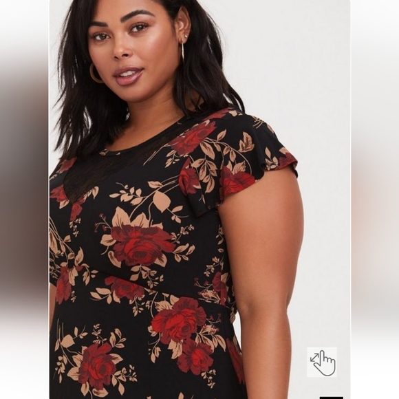 Midi Studio Knit Asymmetrical Dress - Picture 2 of 3